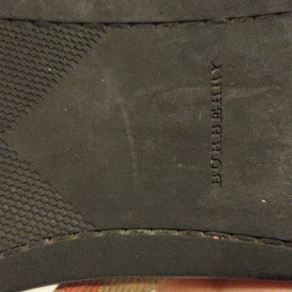 Burberry Masie Nova check Thong Flat Thong Sandals Sz 38.5 - Picture 9 of 9